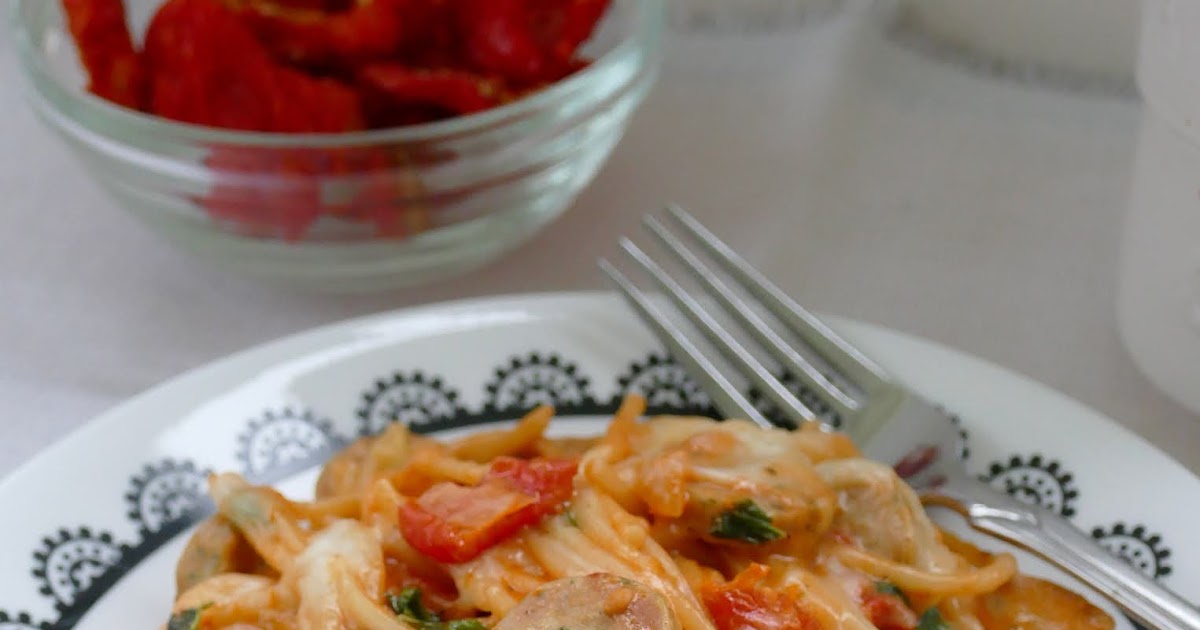 Sun-Dried Tomato and Basil Homemade Kielbasa Recipe