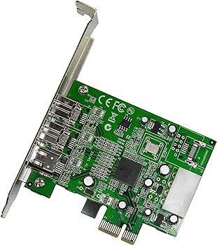 StarTech.com 3 Port 2b 1a Low Profile 1394 PCI Express FireWire Card Adapter