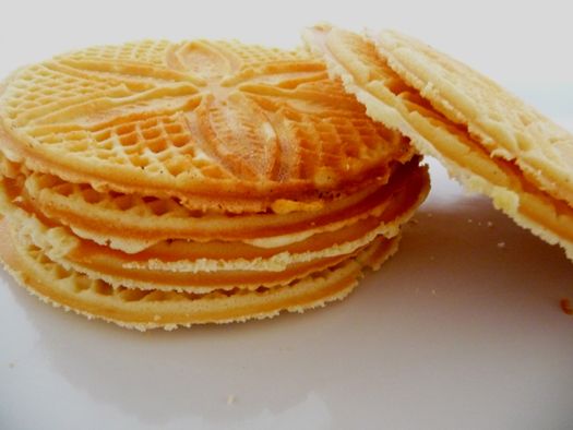 Pizzelle de calabaza y especias