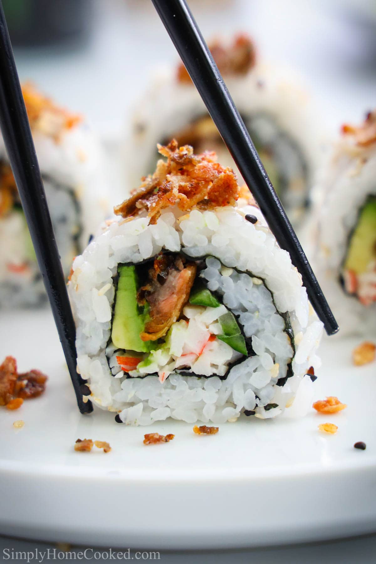 Crispy Salmon Skin Roll