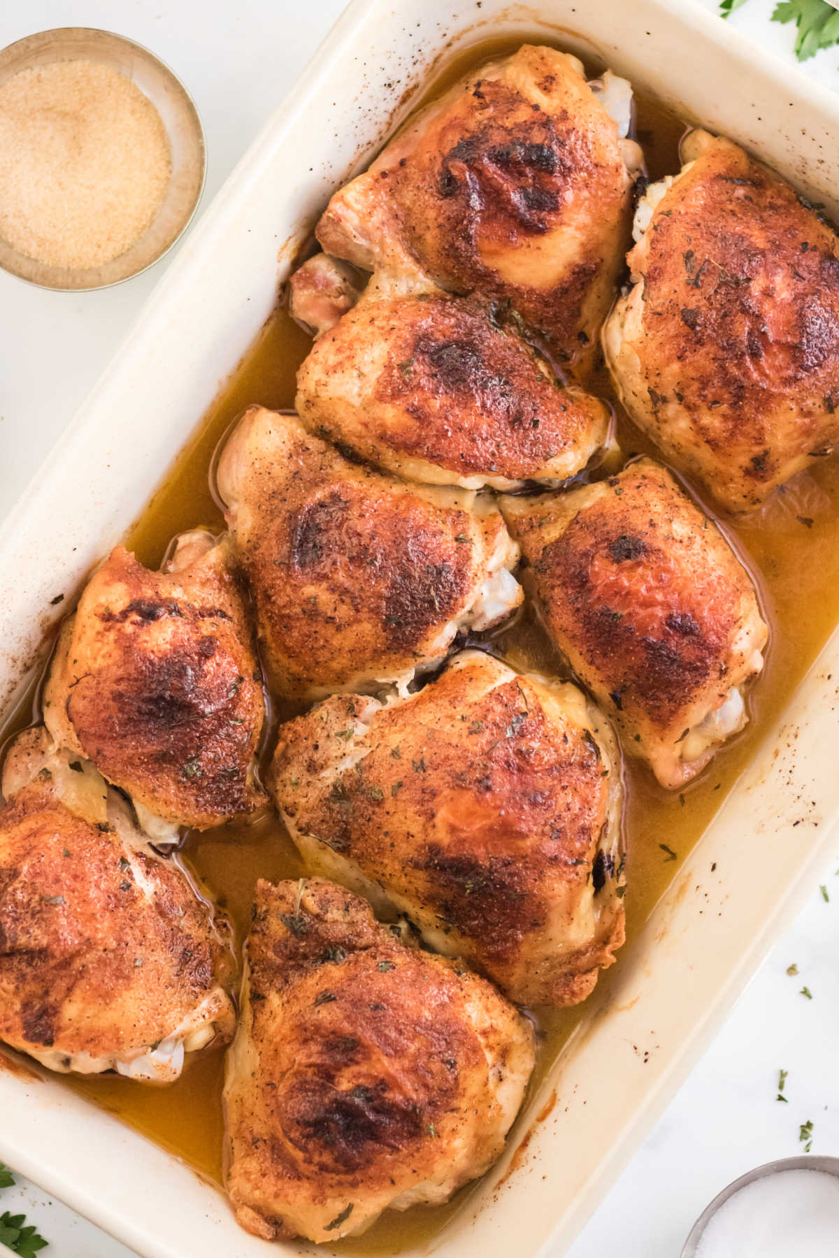 Baked Chicken Thighs