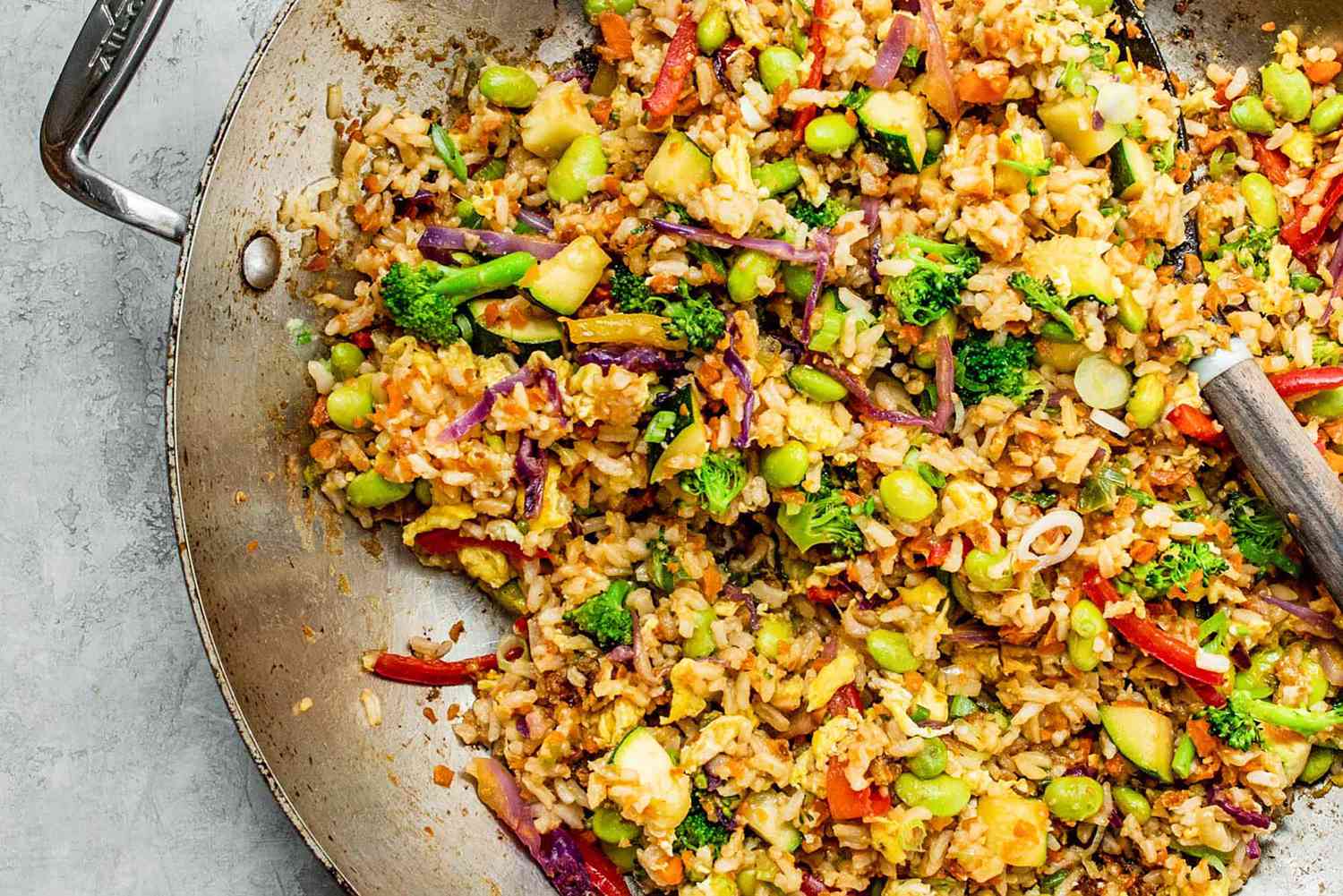 Rice and Vegetable Stir-Fry