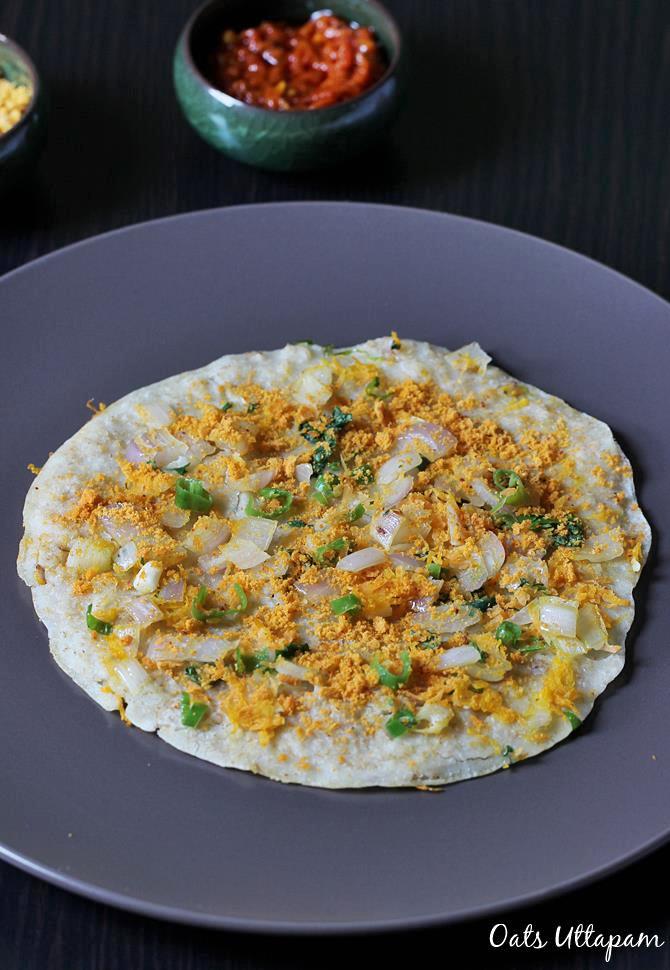 Oats Uttapam
