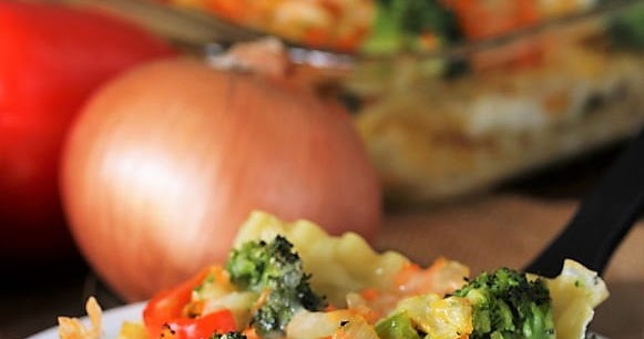 Cheesy Broccoli Lasagna