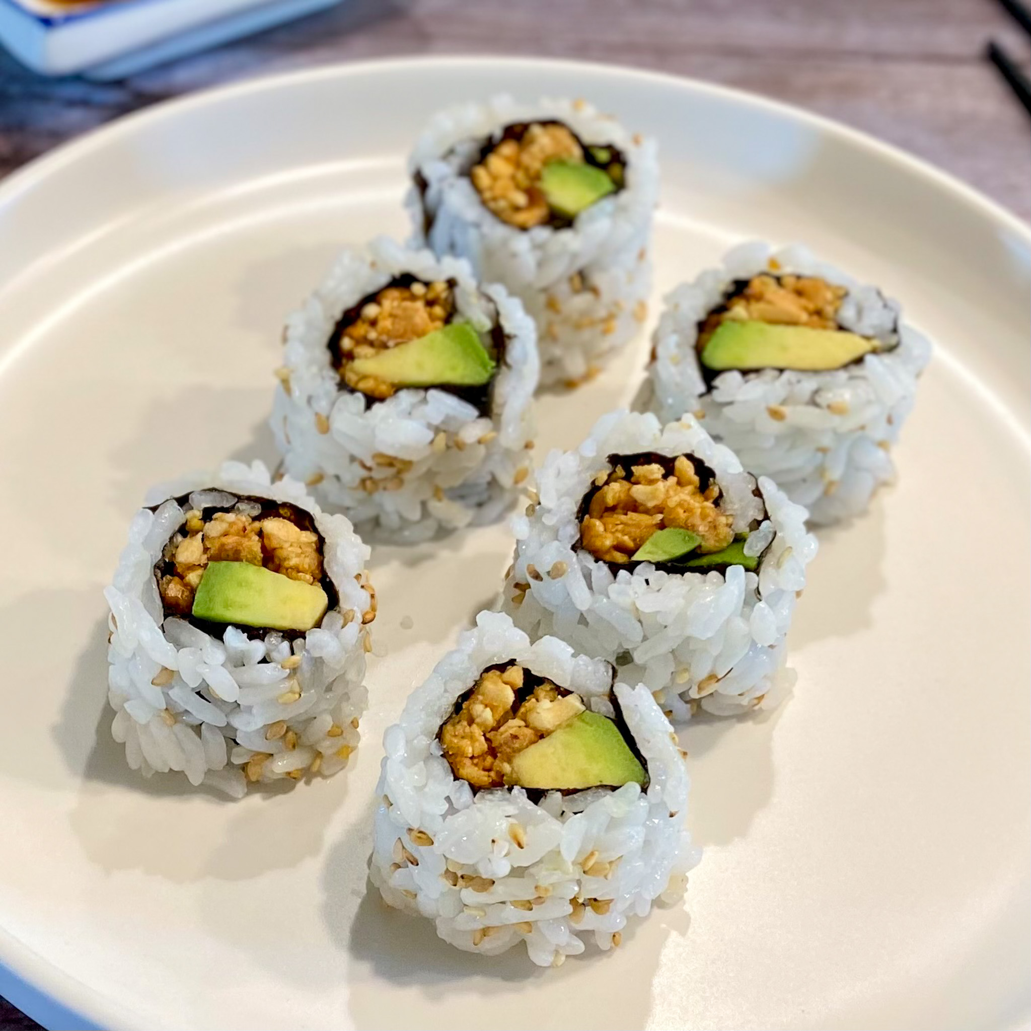 Peanut Avocado Roll