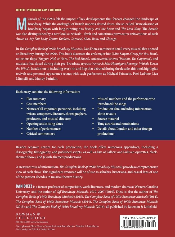 The Complete Book of 1990s Broadway Musicals