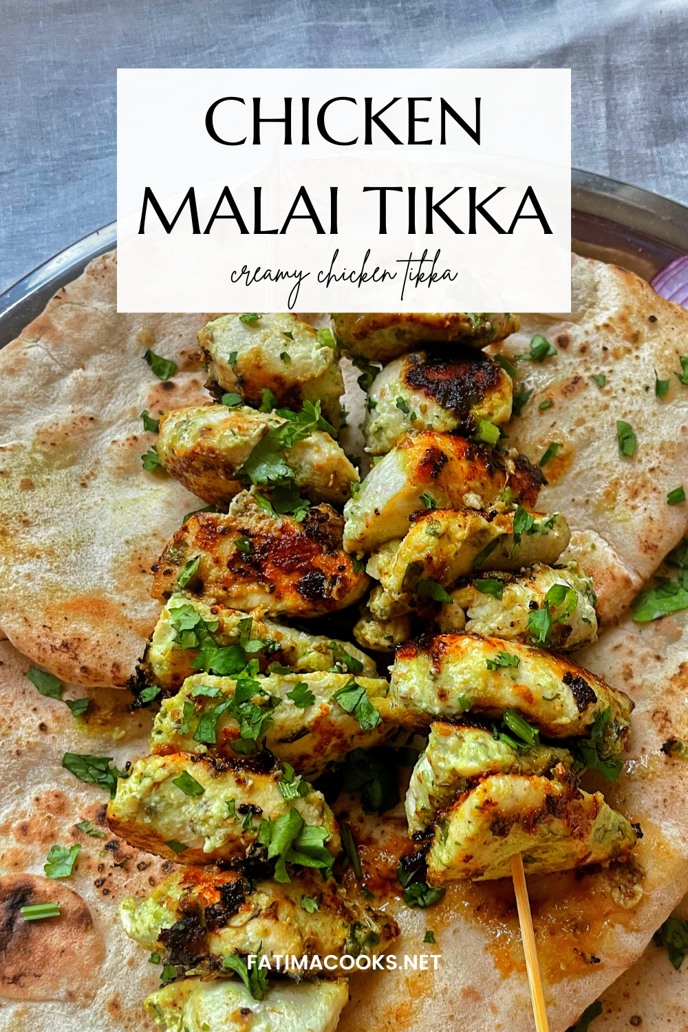 Coriander Malai Chicken Tikka