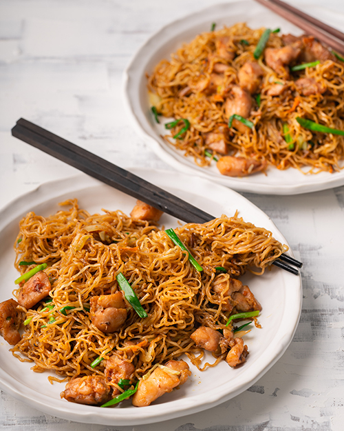 Coconut Curry Chicken Chowmein