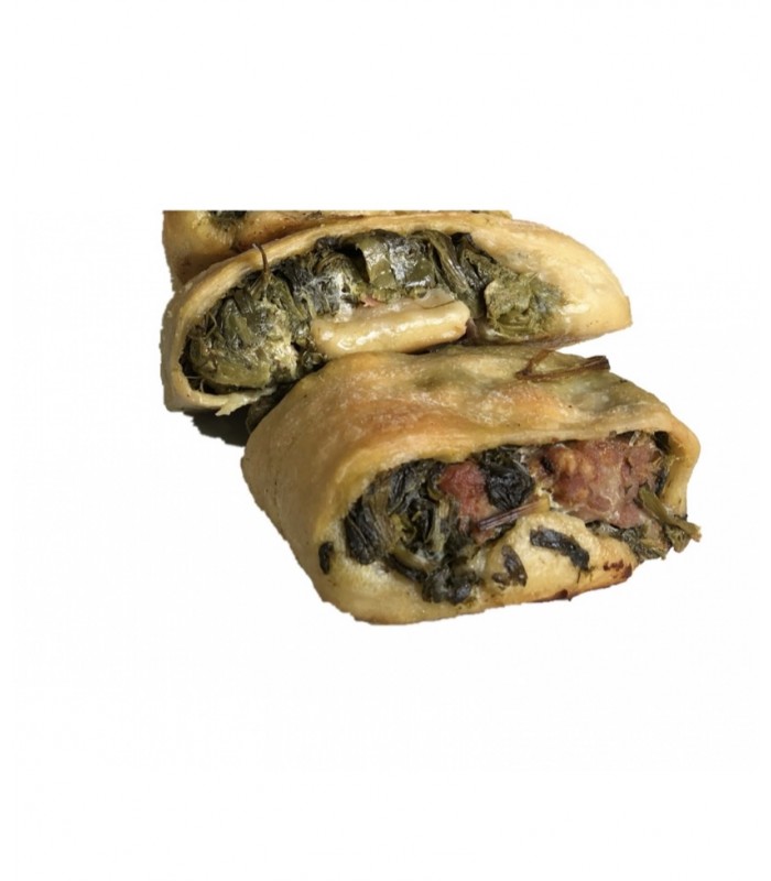 Pizza de salchicha y friarielli de Italian Food Net
