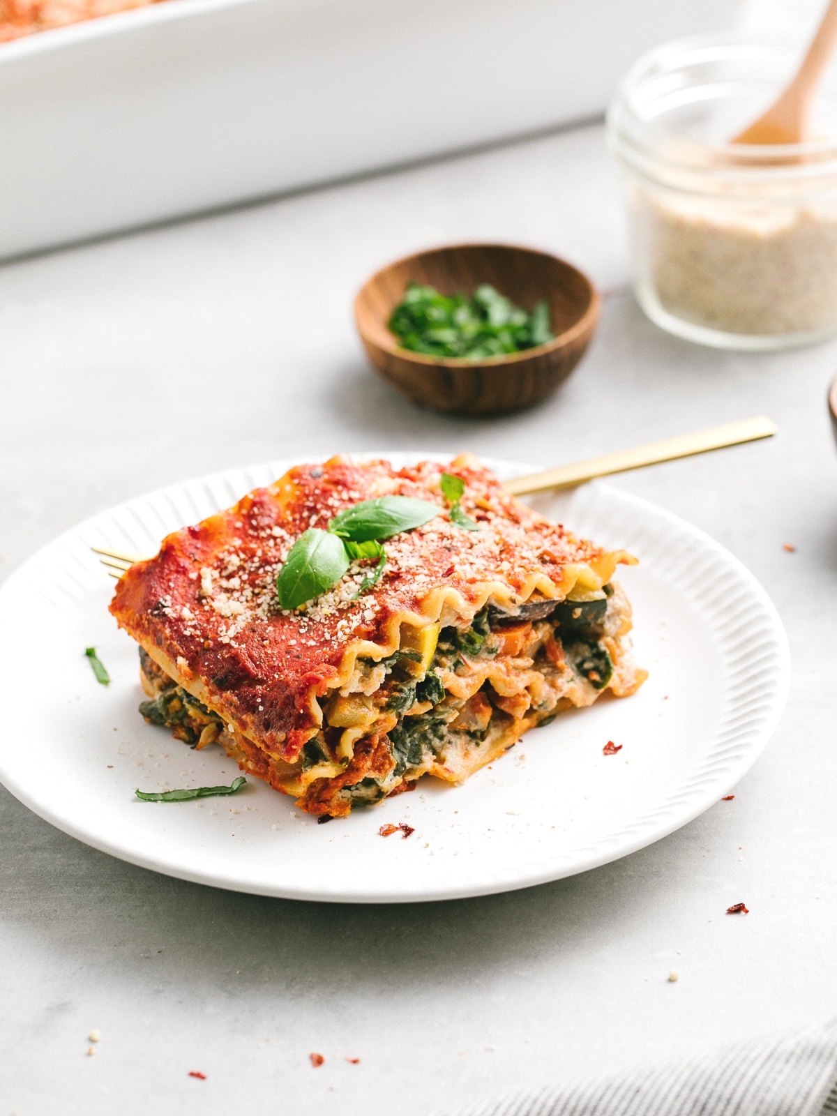 Vegan Veggie Lasagna