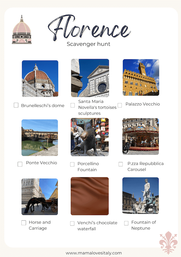 Florence Treasure Hunt for Families