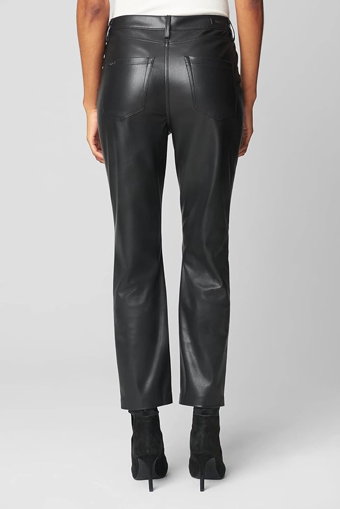 9. Sleek Faux Leather Paperbag Shorts for Women