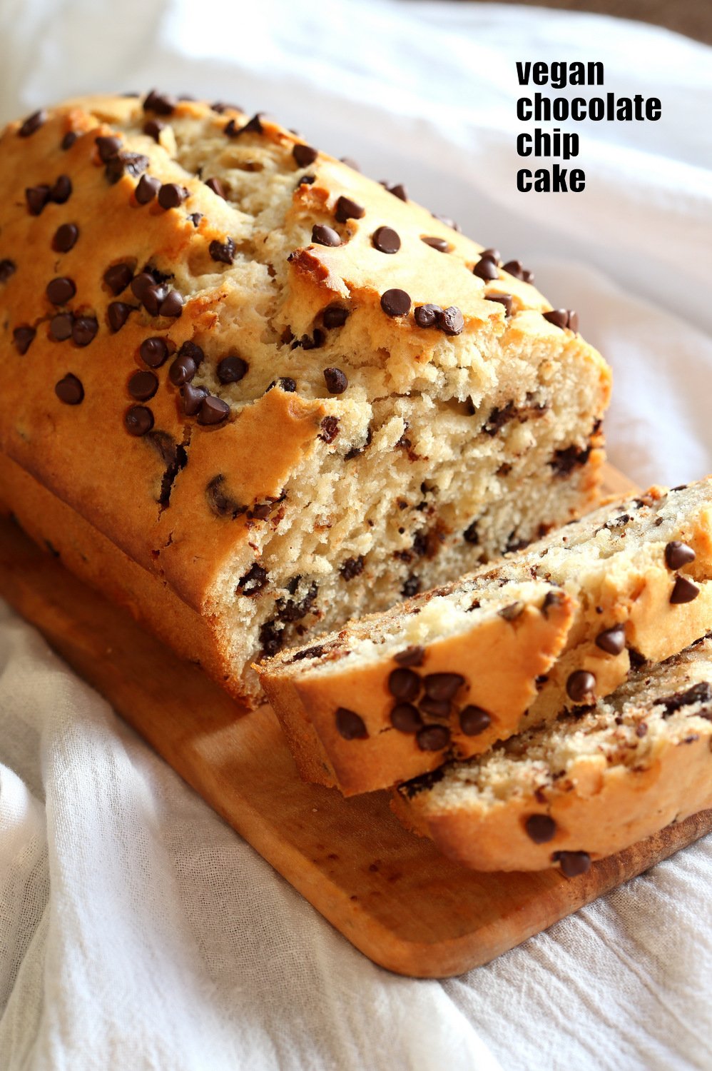 Vegan Chocolate Chip Cake