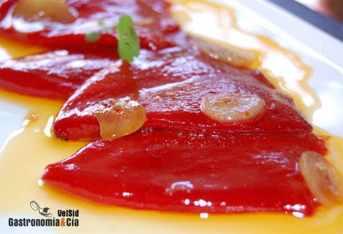 Receta de Pimientos del piquillo rellenos de queso de cabra #6