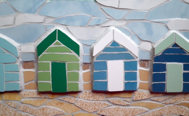 Coastal Garden Mosaic Table - Starfish Design