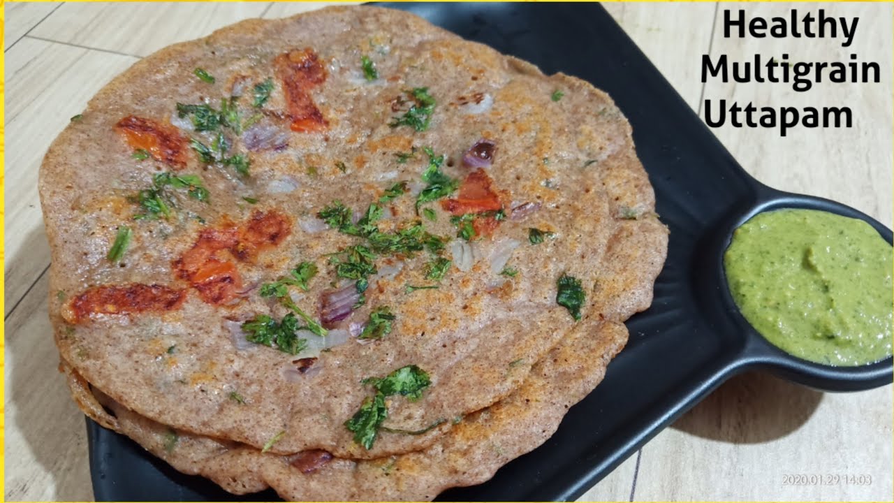 Multigrain Uttapam