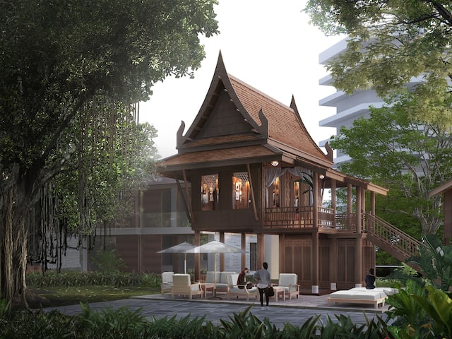 Traditional Thai House with a Modern Twist