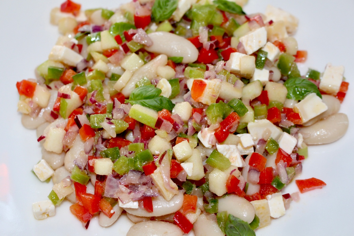 Ensalada de Espinacas y Queso de Afuega'l Pitu