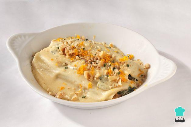 Canelones de verduras