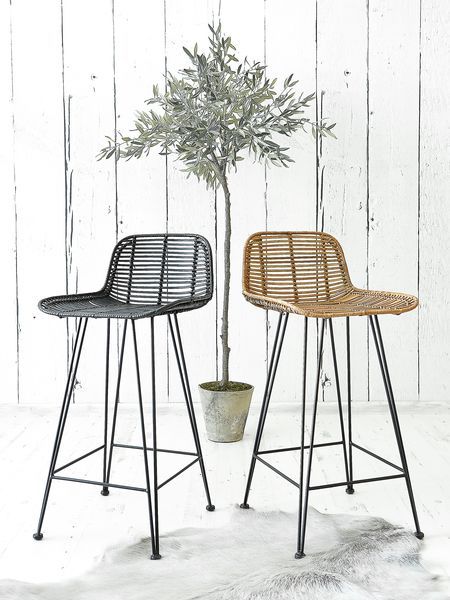 Rattan Bar Stools