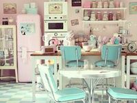 Pastel Colors Kitchen