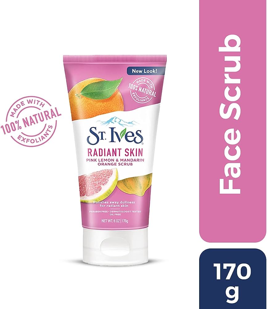 St. Ives Radiant Skin Pink Lemon & Mandarin Orange Body Scrub