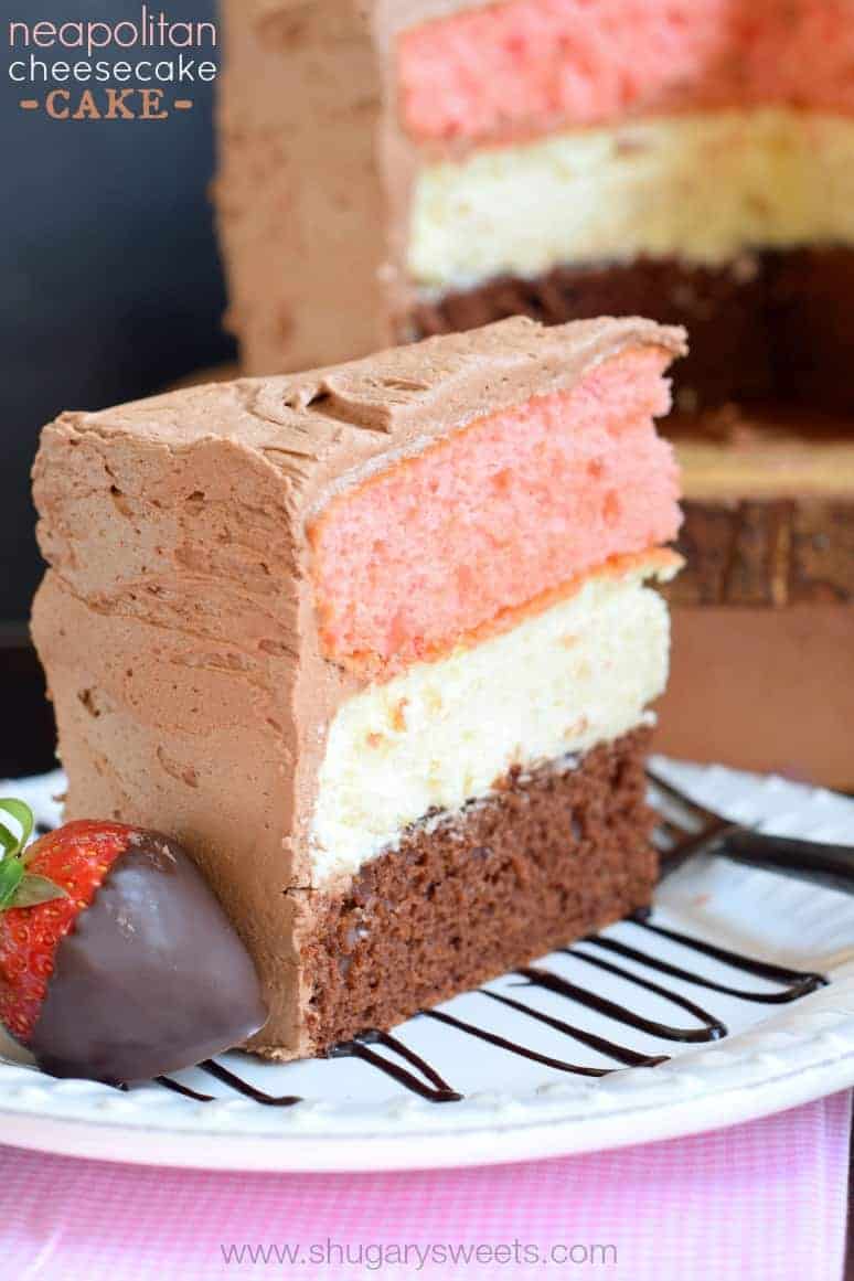 Neapolitan Cheesecake