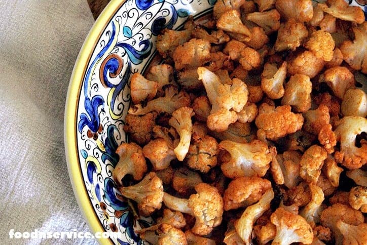 Air Fryer Buffalo Cauliflower Bites