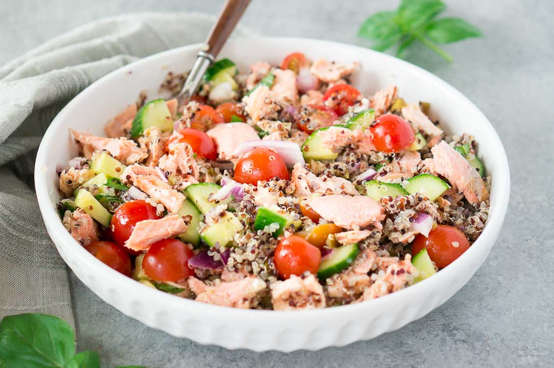 Salmon and Quinoa Salad