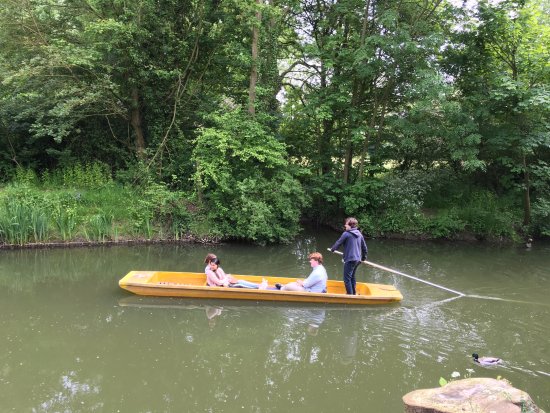 Punting on the River Cherwell
