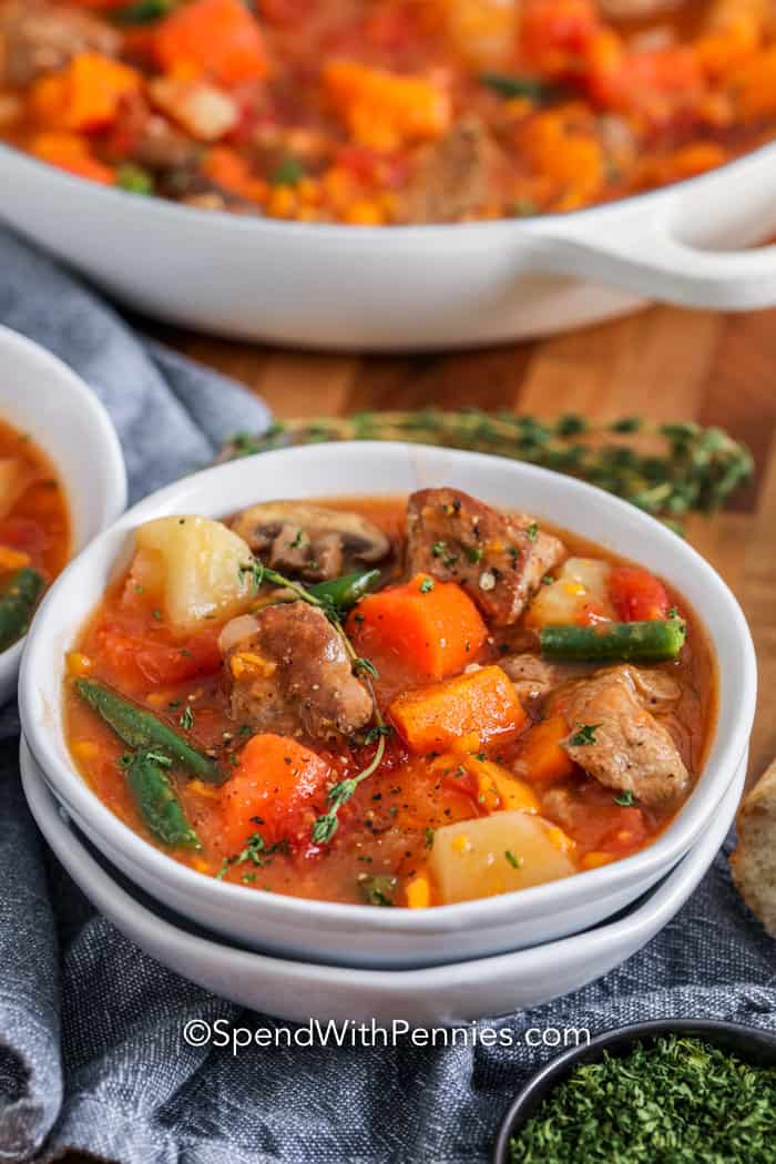 Pork Loin Stew