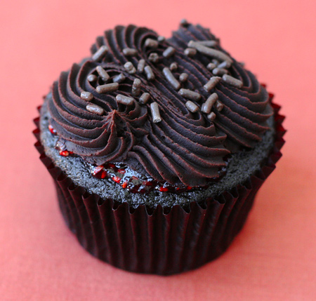 Chocolate Raspberry Cupcakes