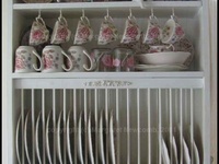 Traditional Kitchen with Tea Hutch