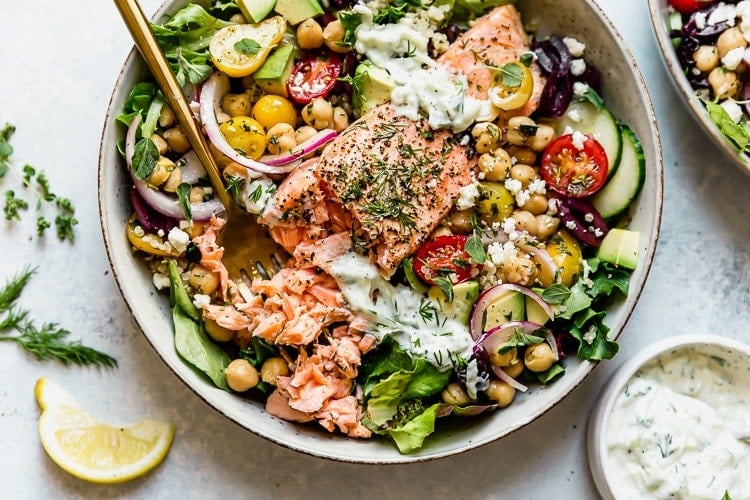 Salmon and Quinoa Bowl