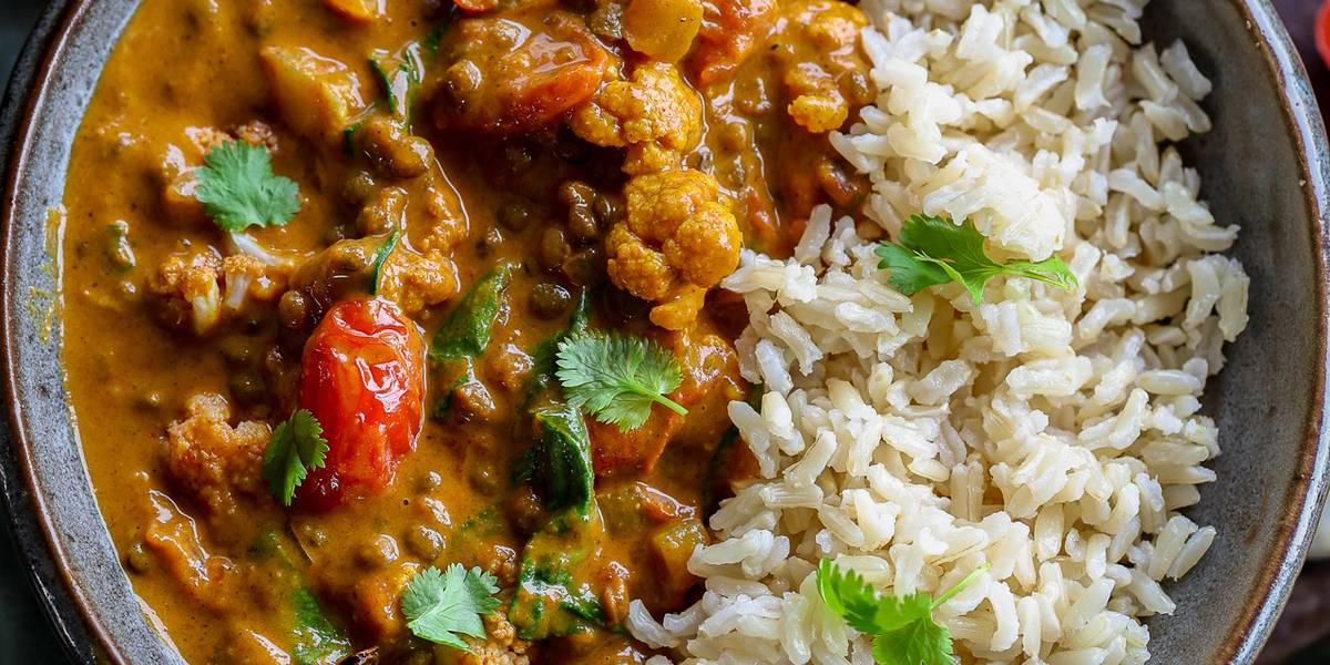 Lentil and Cauliflower Curry