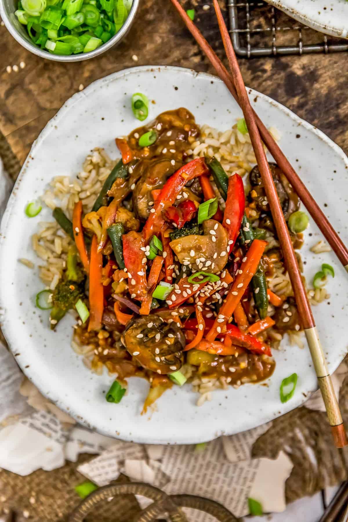 Szechuan Veggie Stir-Fry