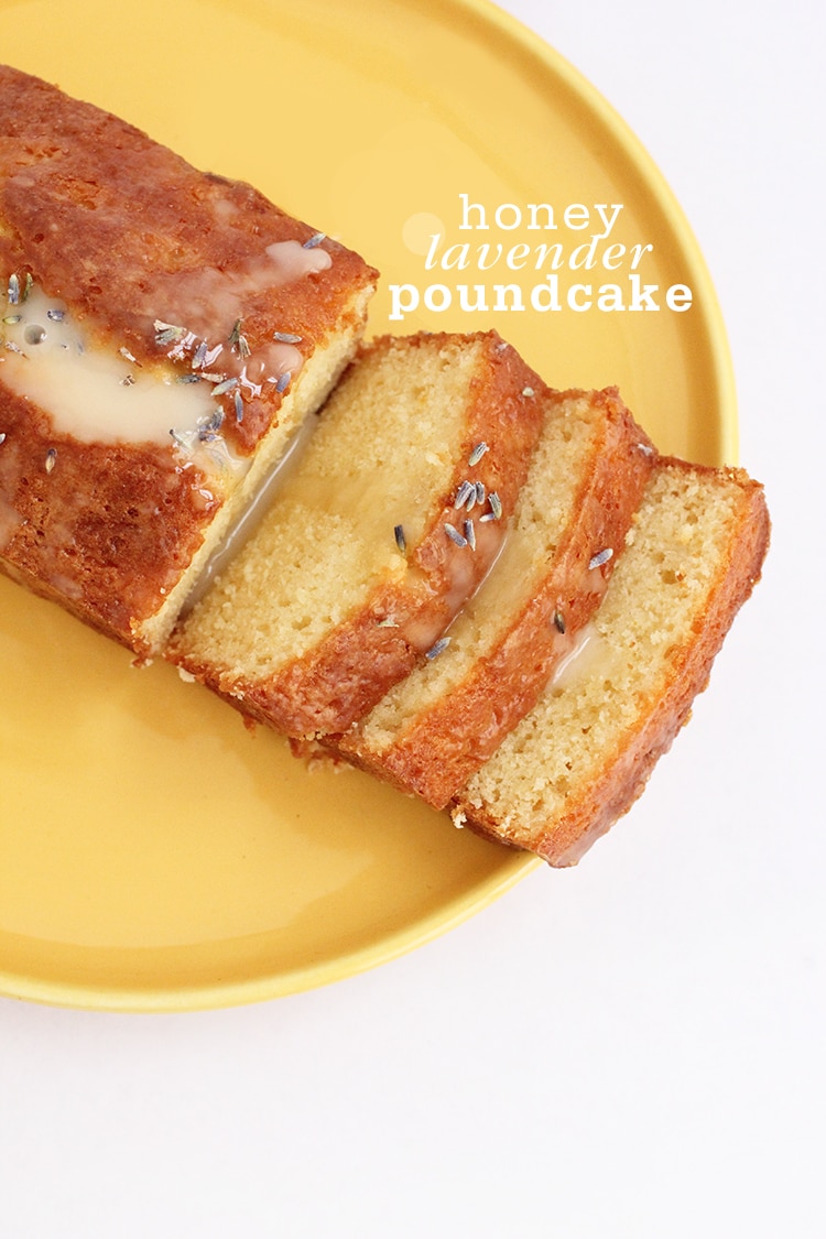 Lavender Honey Pound Cake