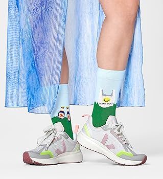 Women's Picnic Socks - Quirky and Playful