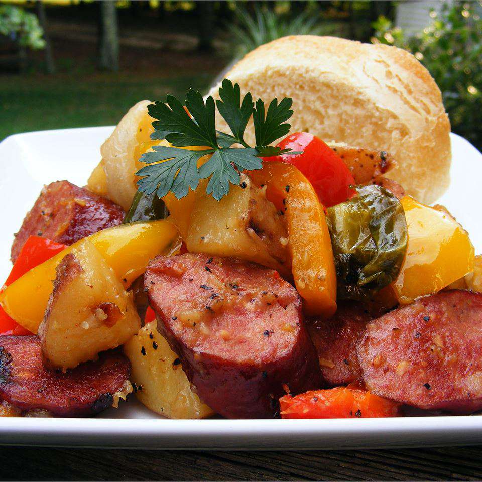 Kielbasa and Peppers
