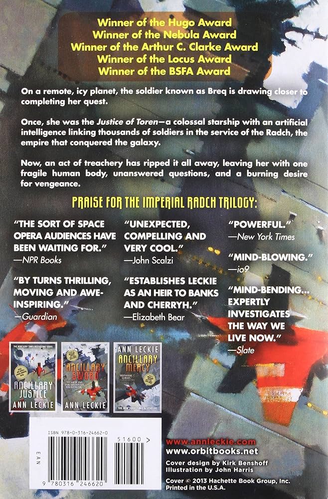 Ancillary Justice by Ann Leckie