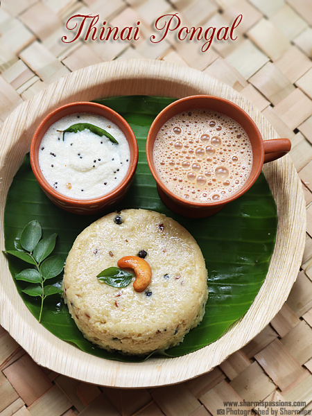 Thinai Pongal