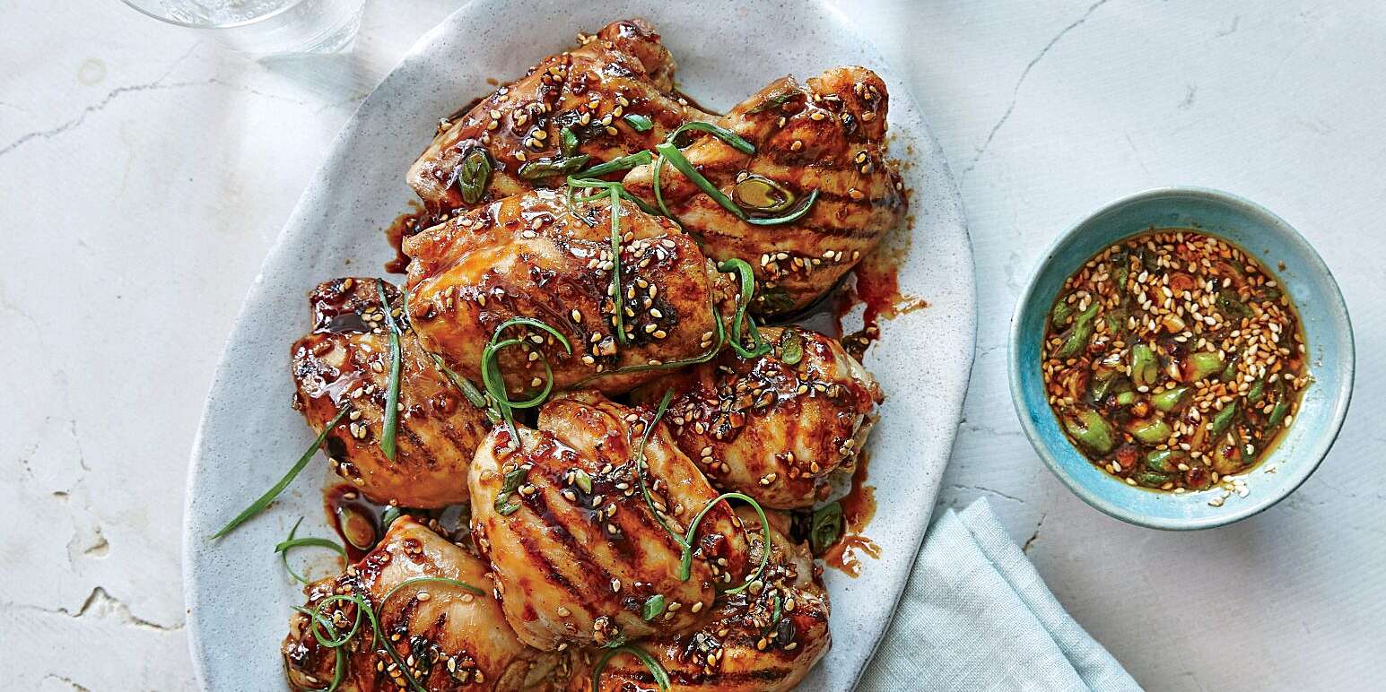 Sesame Ginger Boneless Chicken Thighs