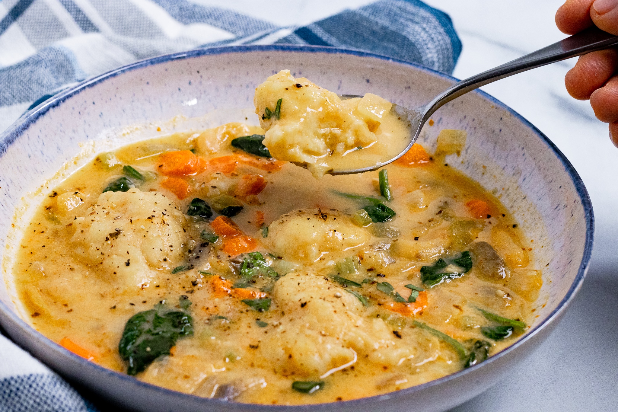 7. Cauliflower and Potato Dumplings