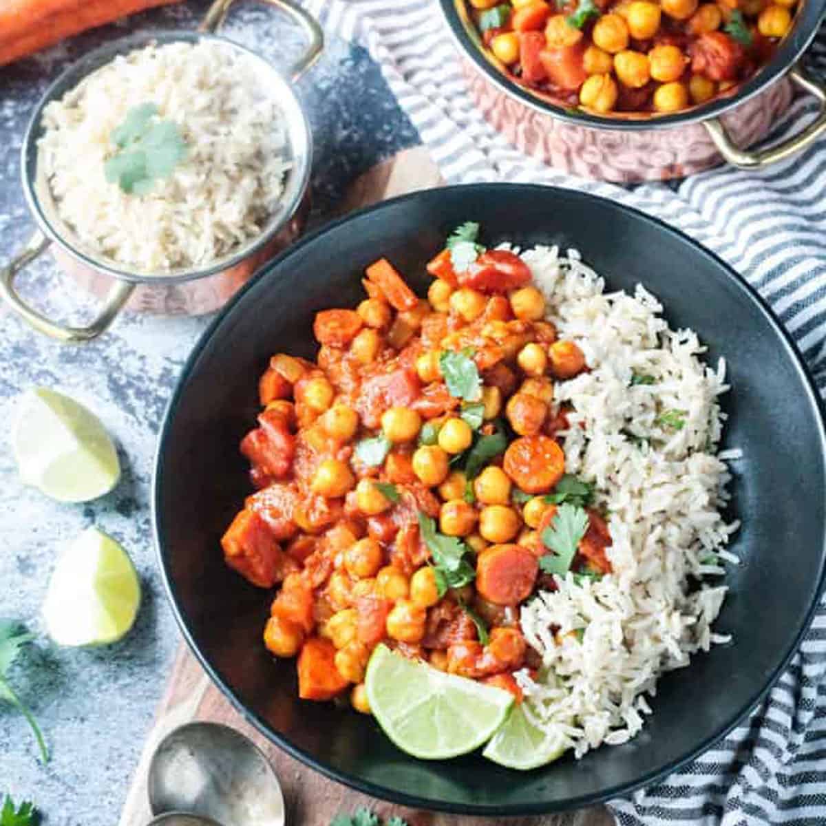 Spiced Chickpea and Vegetable Stew