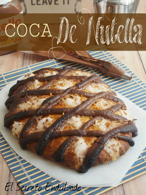 Receta de Coca de Brioche con Nutella