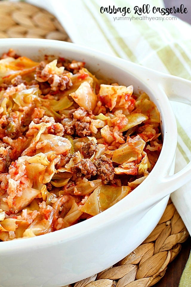 Cabbage and Beef Casserole
