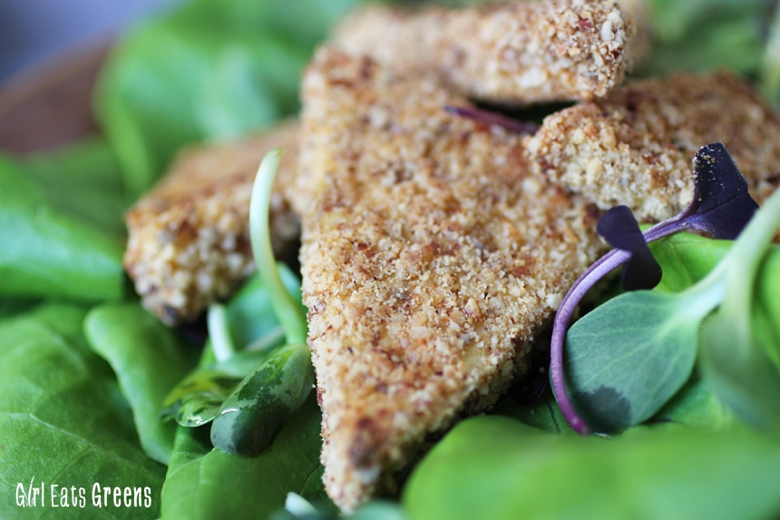 Hazelnut Crusted Tofu