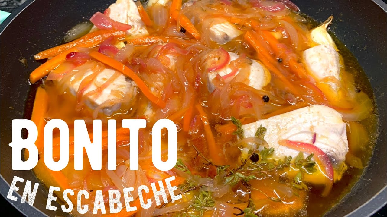Receta fácil de Bonito en escabeche - Canal de Cocina Rápida