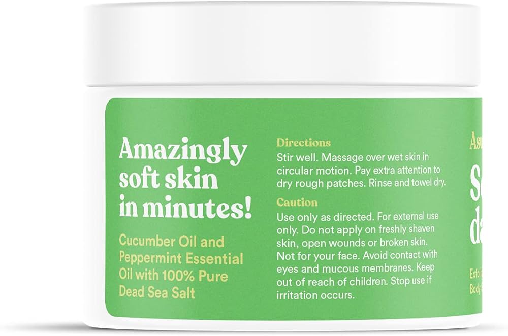 ASUTRA Dead Sea Salt Body Scrub