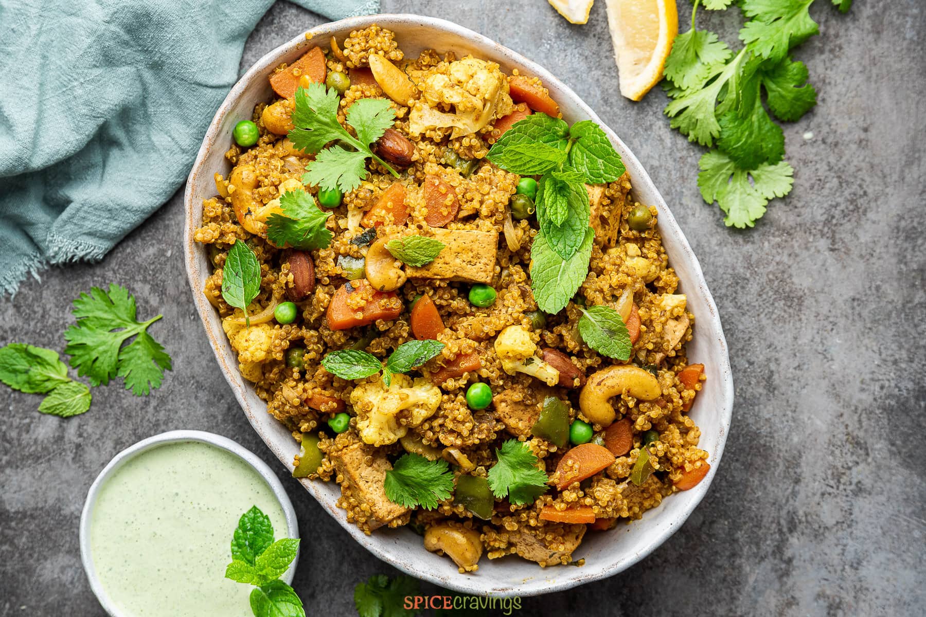 4. Healthy Quinoa Vegetable Biryani